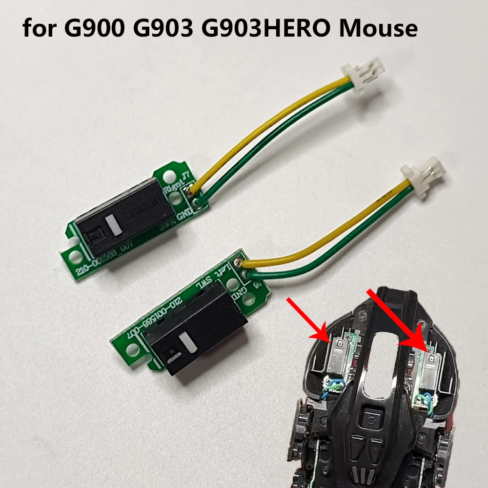 

Mouse Micro Switch Button Board Motherboard Left and Right Gaming Mouse Button Boards For Logitech G903 G900 G903HERO Parts