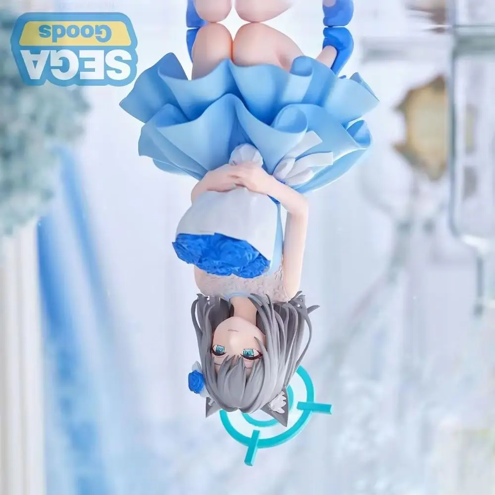 

100% Original Sega Fave Yumemirize Blue Archive Sunaookami Shiroko Anime Figure Model Decoration Collection Birthday Gift Kawaii