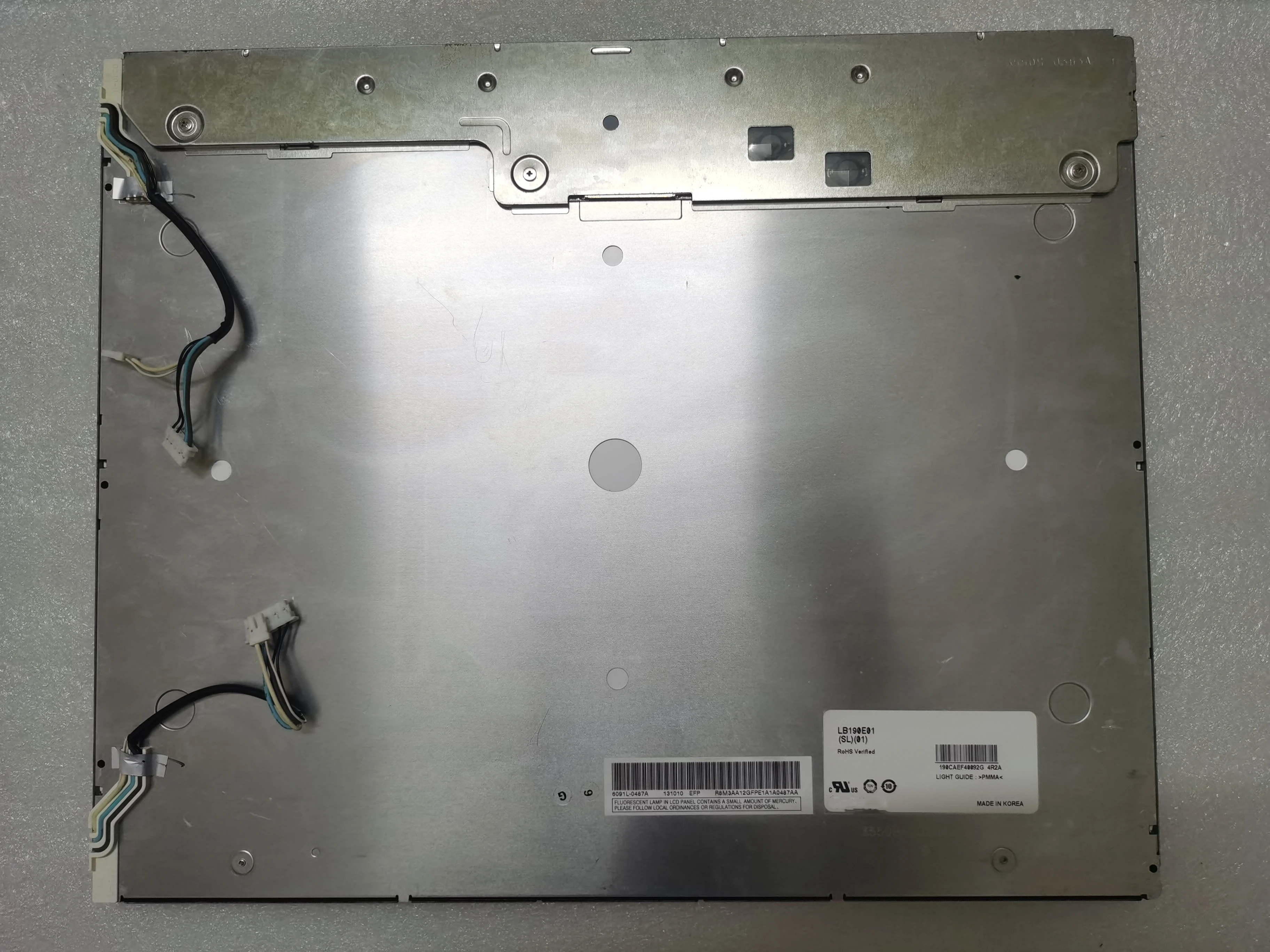 

Original LB190E01-SL01 19 inch medical equipment screen, tested in stock LB190E01(SL)(01) R190E5-L01 G190EAN01.2 LB190E02-SL03