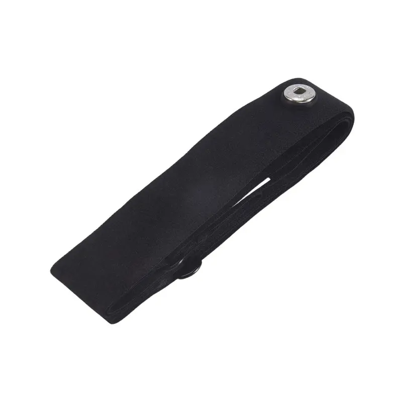 Picture 6: ABMV-Heart Rate Belt Chest Strap Elastic Soft Strap Band For Coospo Polar Wahoo Garmin Mount Black