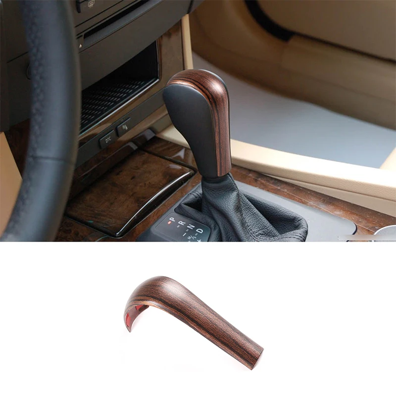 

For BMW 5 Series E39 E60 E61 X3 E83 X5 E53 3 Series E46 1995-2007 ABS Car Center Gear Shift Head Cover Trim Accessories
