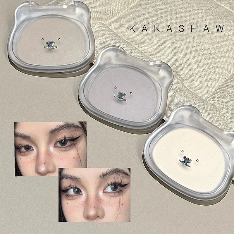 Skin-friendly powder, oil control skin, fill makeup concealer,waterproof and sweat proof, do not take off makeup not card powder image 5