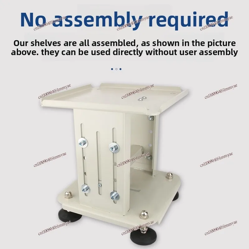 Vibration plate telescopic bracket automatic feeding plate base telescopic multi-functional