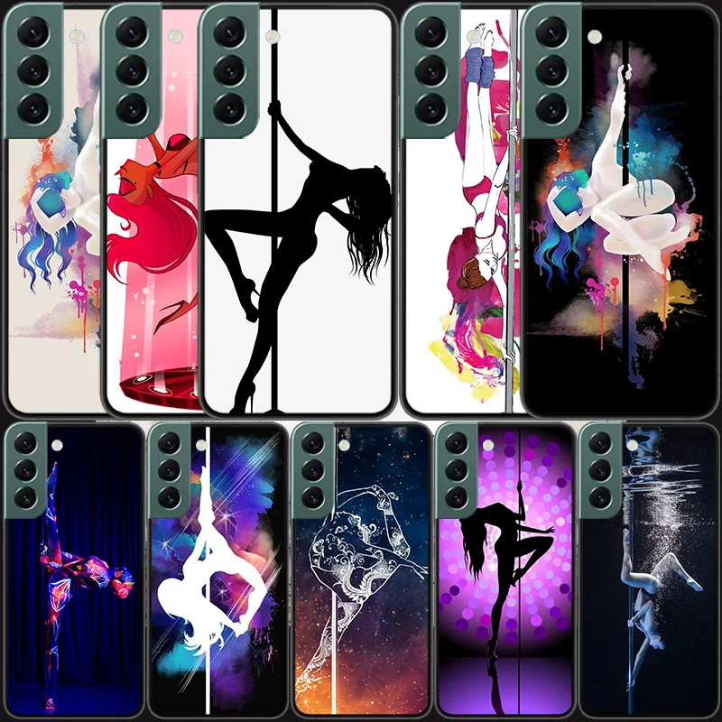 Pole Dancer Dancing Phone Case For Samsung A15 A25 A35 A55 Galaxy A70S A50S A30S A30 A40 A71 A51 A41 A31 A21 A11 A01 A20S A10S A