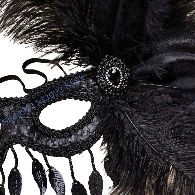 H9ED Mặt nạ hóa trang Mặt nạ Mardi Gras Sinh nhật Tiệc cưới Mặt nạ Venetians