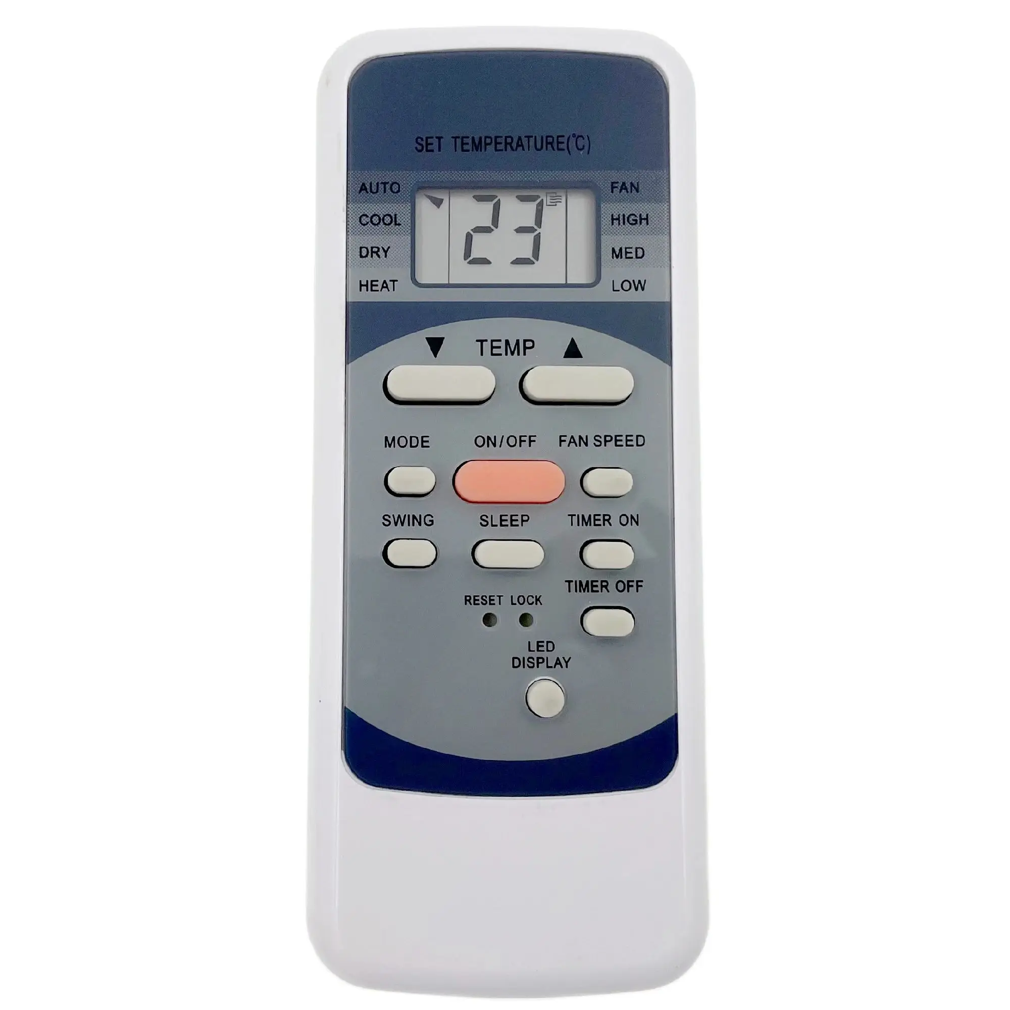 جهاز التحكم عن بعد الأصلي RG51B31 / E RG51B31 E لـ Midea / Comfee / Electrolux / KAISAI / Climadiff / LOGIK / AITONS / AIRKLIMA مكيف هواء غرفة متنقل #1