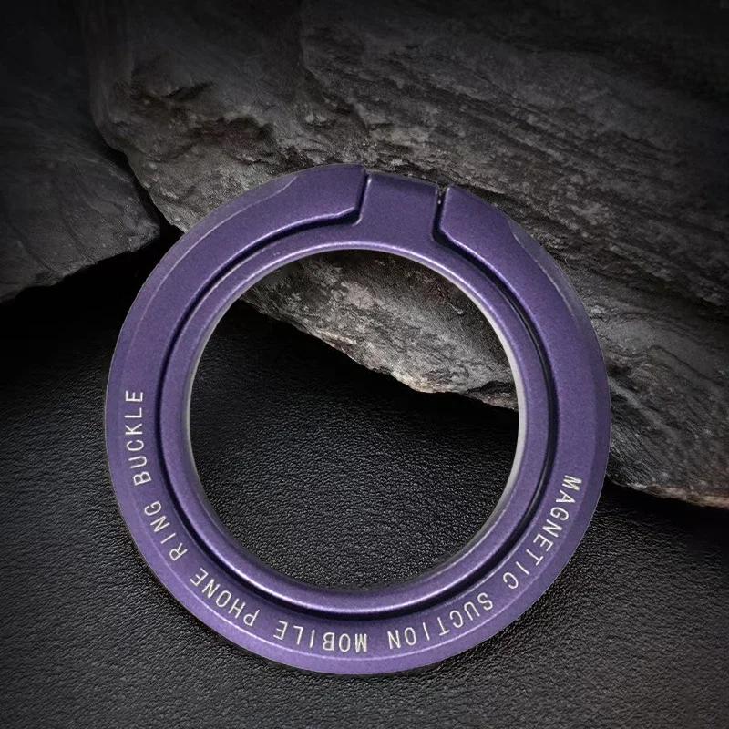 Magnetischer Ring-Telefonhalter für tragbares MagSafe-Handy, magnetisch, faltbare Halterung, abnehmbarer Griffständer für iPhone-Unterstützung – Detail 11