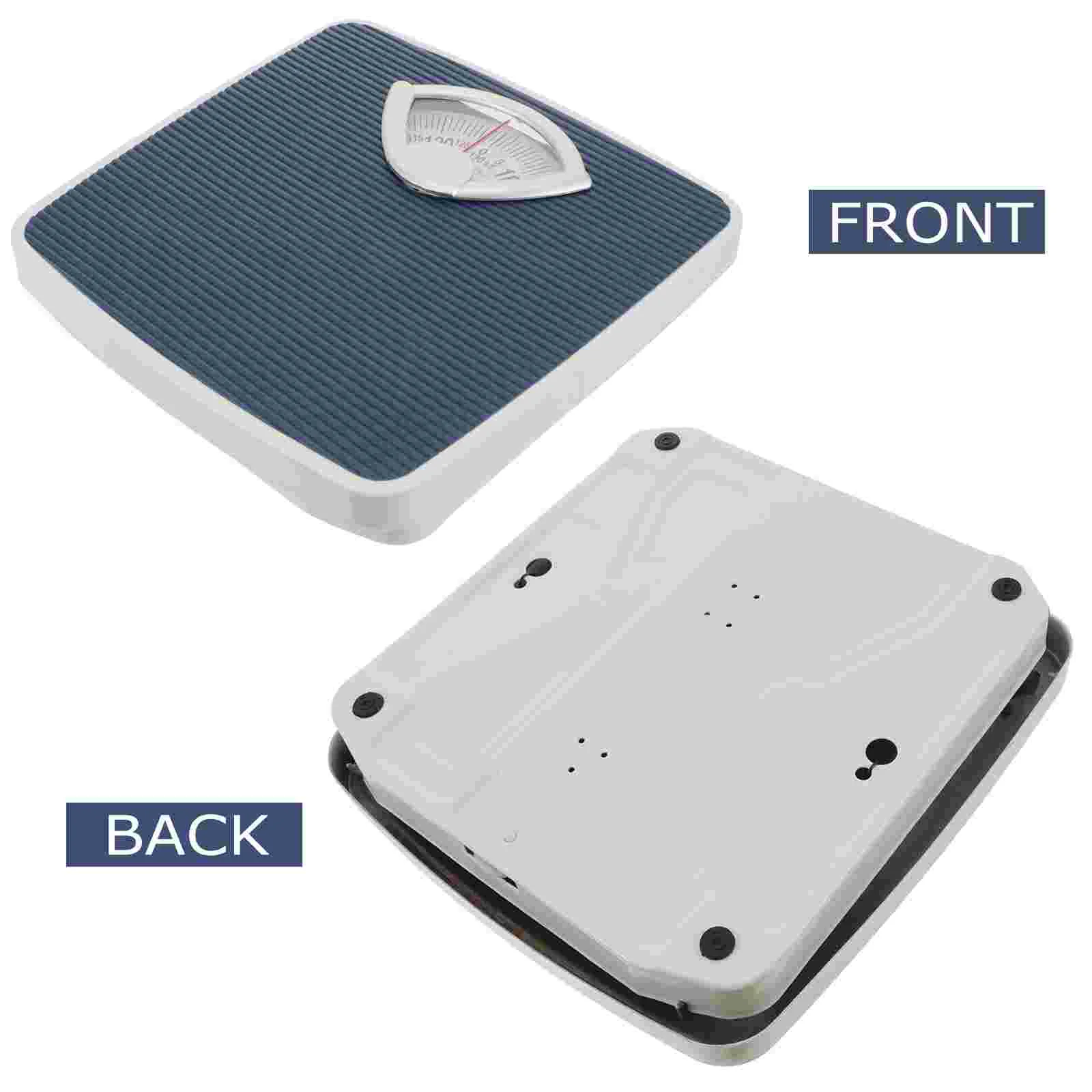 Weighing Scale Dial Weight Household Mechanical 26X26CM Home Body Bathroom Blue