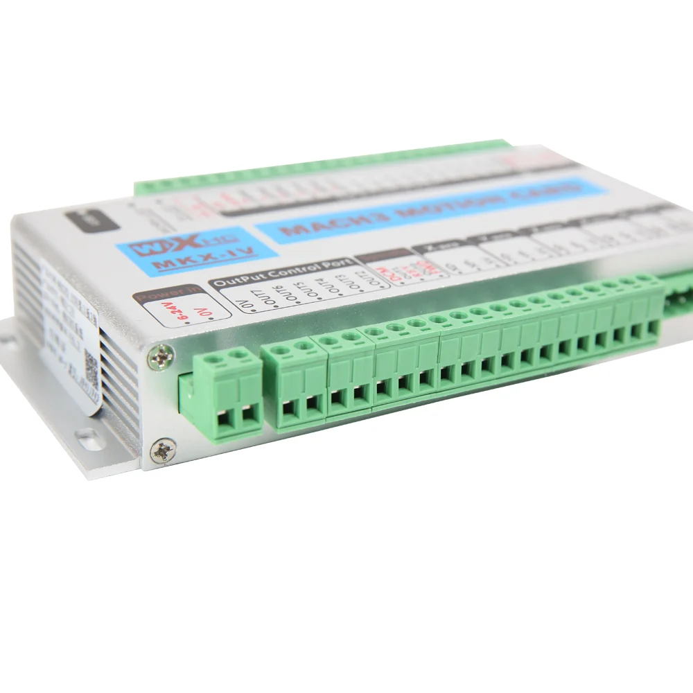 Wixhc Factory Wholesale 4 Axis MACH3 USB CNC Interface Card 2000KHz High-Speed Motion Controller for Stepper Servo Motor
