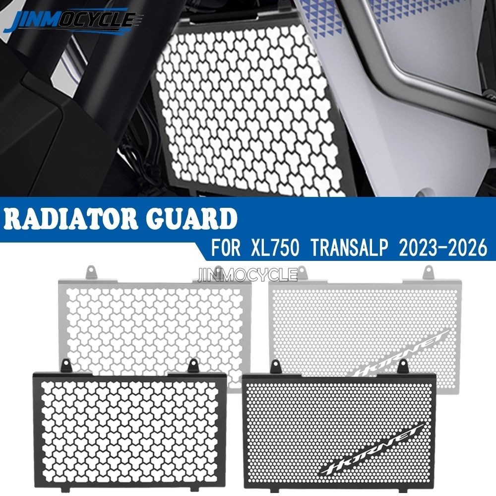 

2026 Radiator Grill Guard Cover Protector Protection For Honda CB750 CB 750 Hornet 750 2023 2024 2025 XL750 TRANSALP JINMOCYCLE