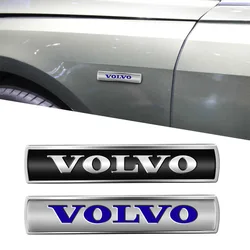 Car Metal Alloy Emblem Car Body Side Trunk Stickers For Volvo R Design T6 AWD C30 C40 C50 C70 S40 S60 S70 S80 S90 V40 V50 V60