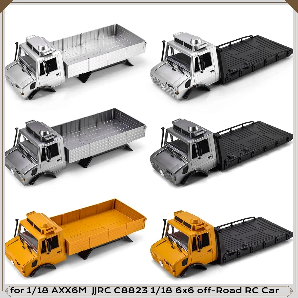 YSIDO RC Car Frame & Body Shell 1/18 RC Car Casing Rear Foor Panel Opening Design For C8823 1/18 RC Crawler Car Upgrade Parts