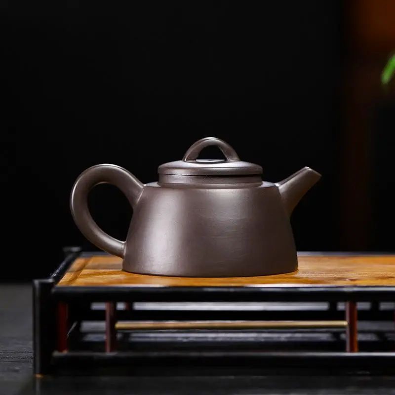 Yixing Raw Ore Purple Sand Pot Traditional Pattern Purple Clay Teapot Handmade Kettle Tea Pot Kung Fu Teaware