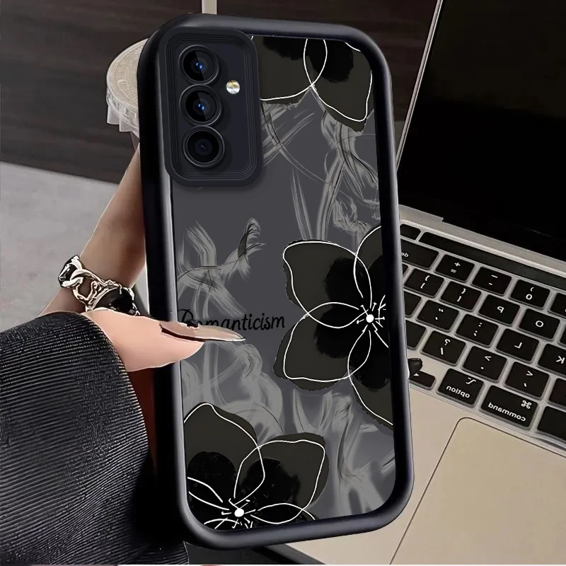 Sexy Lace Soft Case for Samsung Galaxy S25 S24 S23 FE S22 S21 Ultra Plus S20 A55 A54 A51 4G A73 5G A72 A71 4G A70 A52 A52S Cover