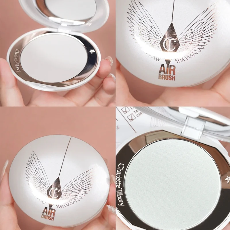 C/T Poederinstelling Touch-up Make-up Verhelderende huidskleur Oliecontrole Verbeter een stralende teint Lippenstift Verfijn de lipvorm
