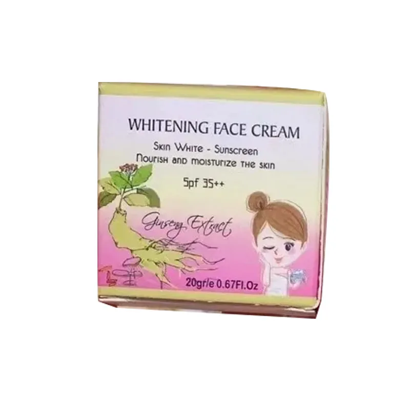 

Kem face sam tay manh ginseng whitening skin white sunscreen, moisturize, removing freckles, dark spots, younger, smoother 20g