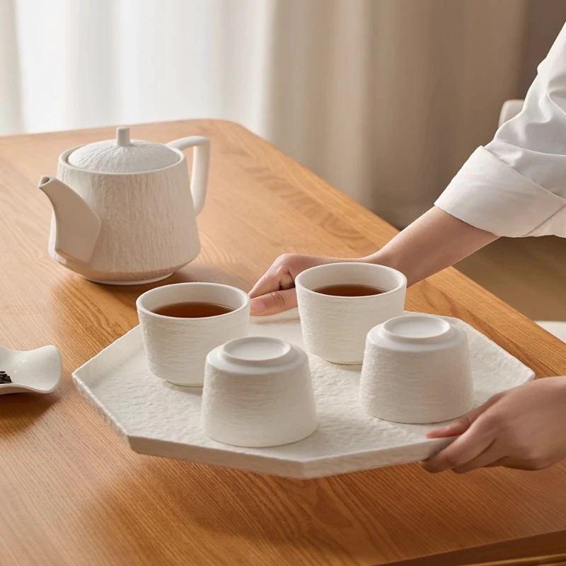 Ceramic Frosted Water Cups, Household and Office Health Tea Sets, Ceramic Cold Water Bottles, Ceramic Tea Cups, Wedding Gifts