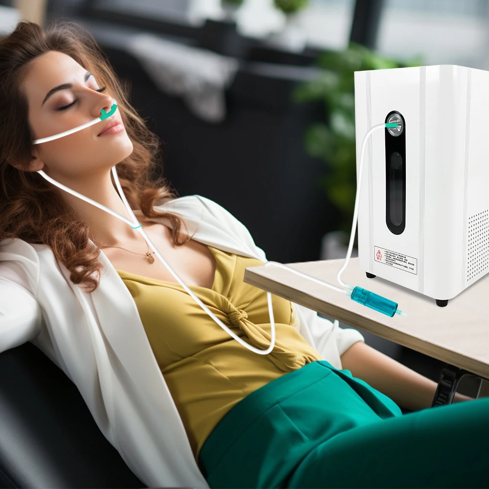 

Suyzeko OEM Hydrogen Water Generator High Purity 99.99% 150ml/min HHO Gas Hydrogen Inhalation Machine for Cancer Treatment