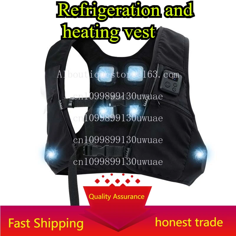 

Summer Rechargeable Semiconductor Vest Heating Waistcoat Outdoor Air Conditioning Clothes Winter Intelligent Coo