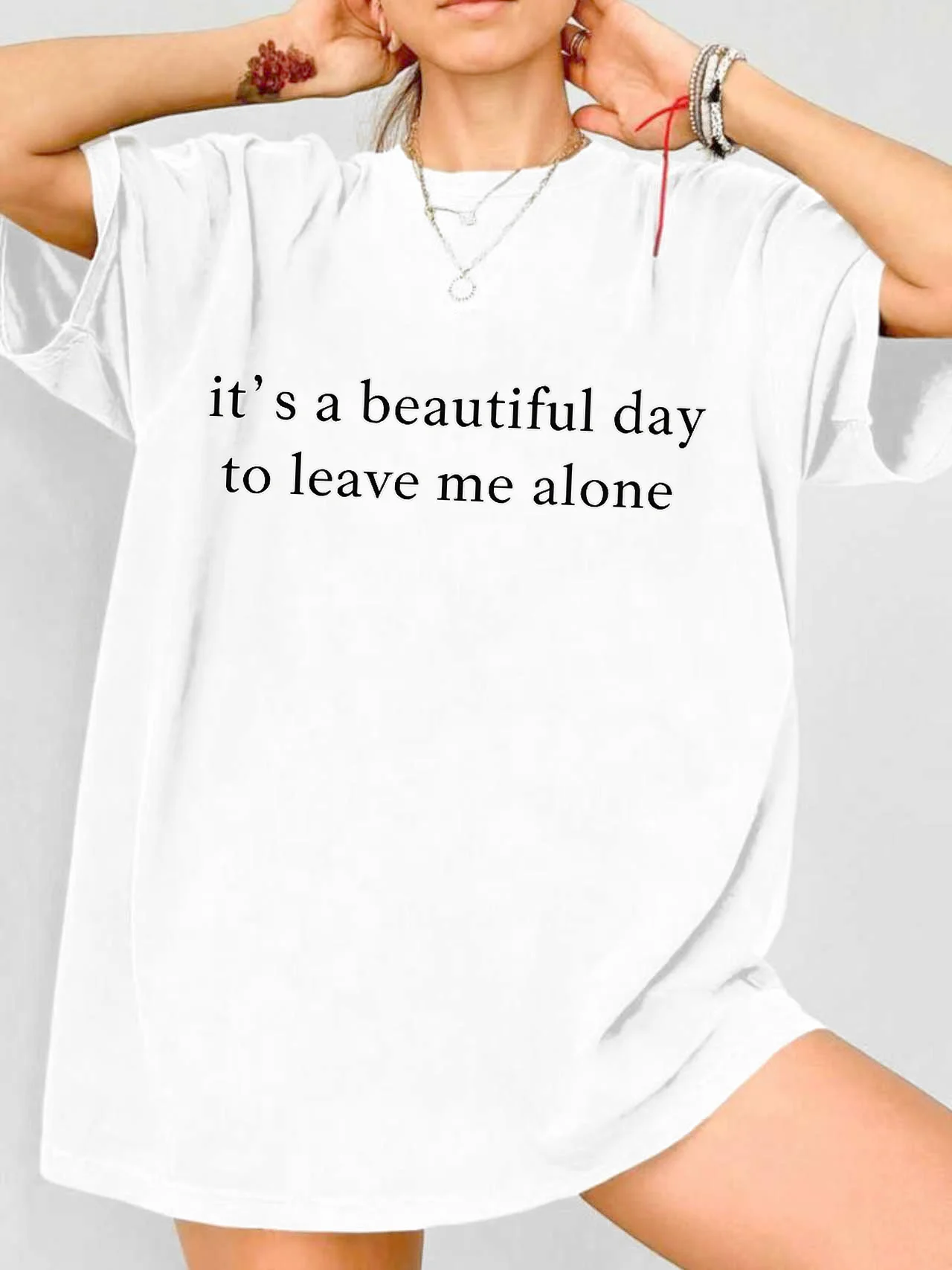 

【WDS0032】Plus size women's round neck short sleeve T-shirt with elastic half sleeves and trendy prints