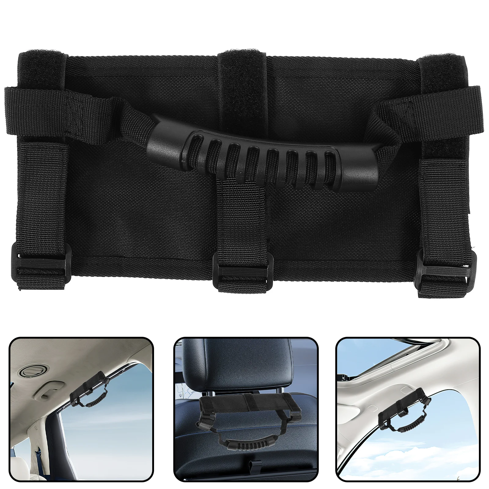 

Car Roof Handle Enhanced Grip For Easy Entry Exit Universal Fit Vehicle Interior Upgrade Automotive Grab Handle