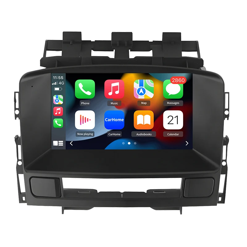 Radio samochodowe Junsun do Opel Astra J 2011-2014 Buick Excelle GT XT Nawigacja GPS Multimedialna z bezprzewodowym Android Auto i Carplay — 2
