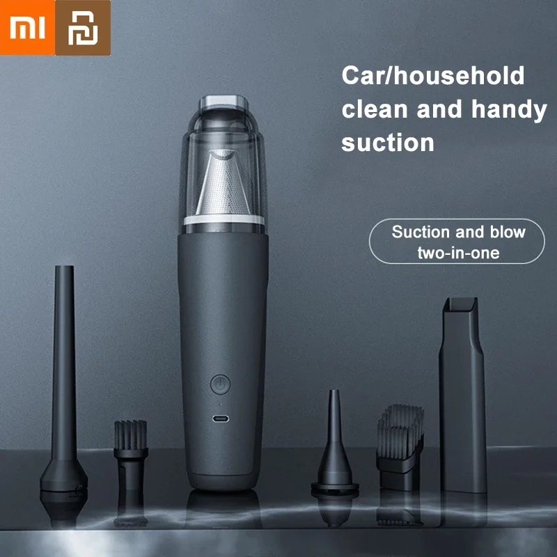 Xiaomi Youpin Car Vacuum Cleaner Charging High Power Wireless Portable High Suction Dust Mini Dust Auto Vacuum Cleaner Home New