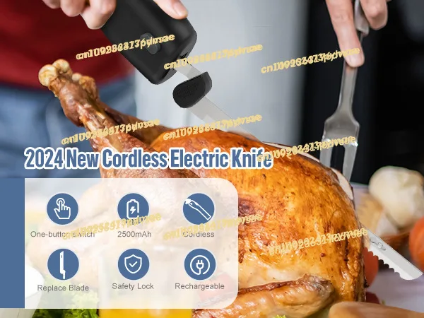 Electric Bread Knife Cake West Point Bakery Frozen Meat Stainless Steel Electric Bread Knife