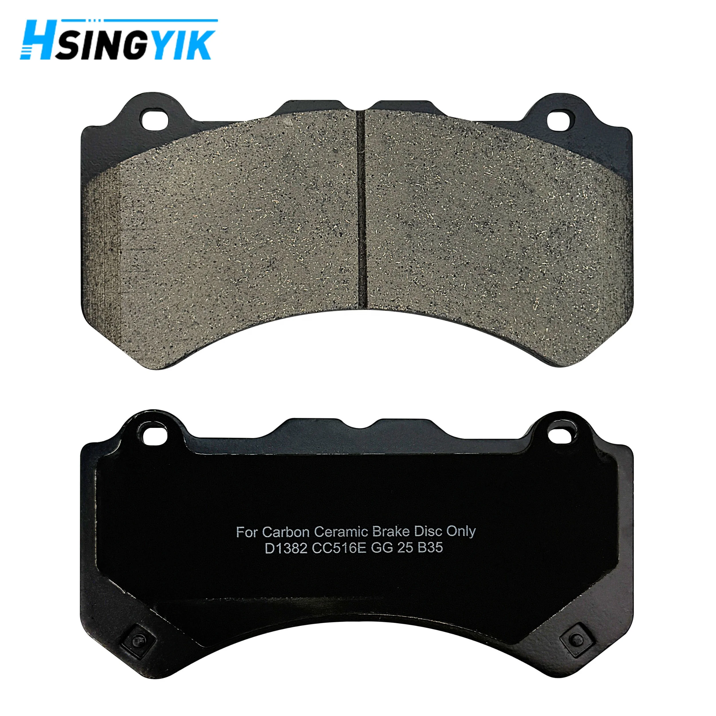 High Performance Drift Competition Grade Kit D1382 OE D1060-JF20B Front Carbon Ceramic Brake Pad For Nissan GTR R35