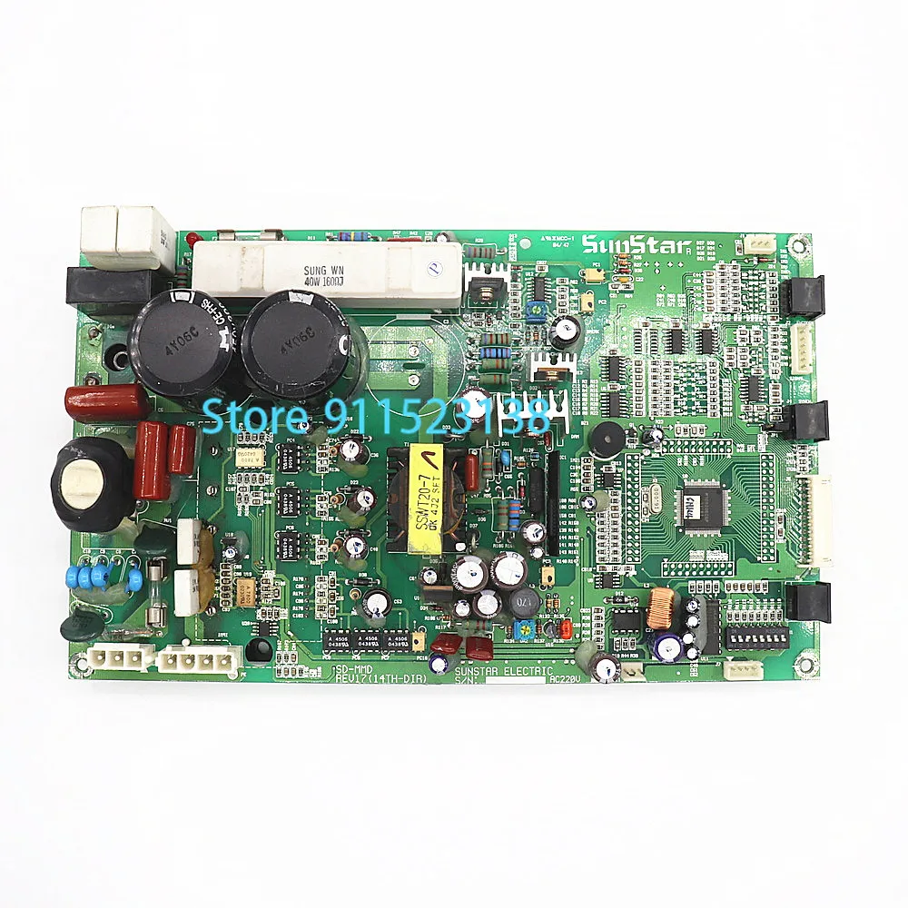 SWF Sunstar Embroidery Machine Spare Parts Genuine Good Condition Electronic Board Card SD-MMD REV17 (14TH-DIR)