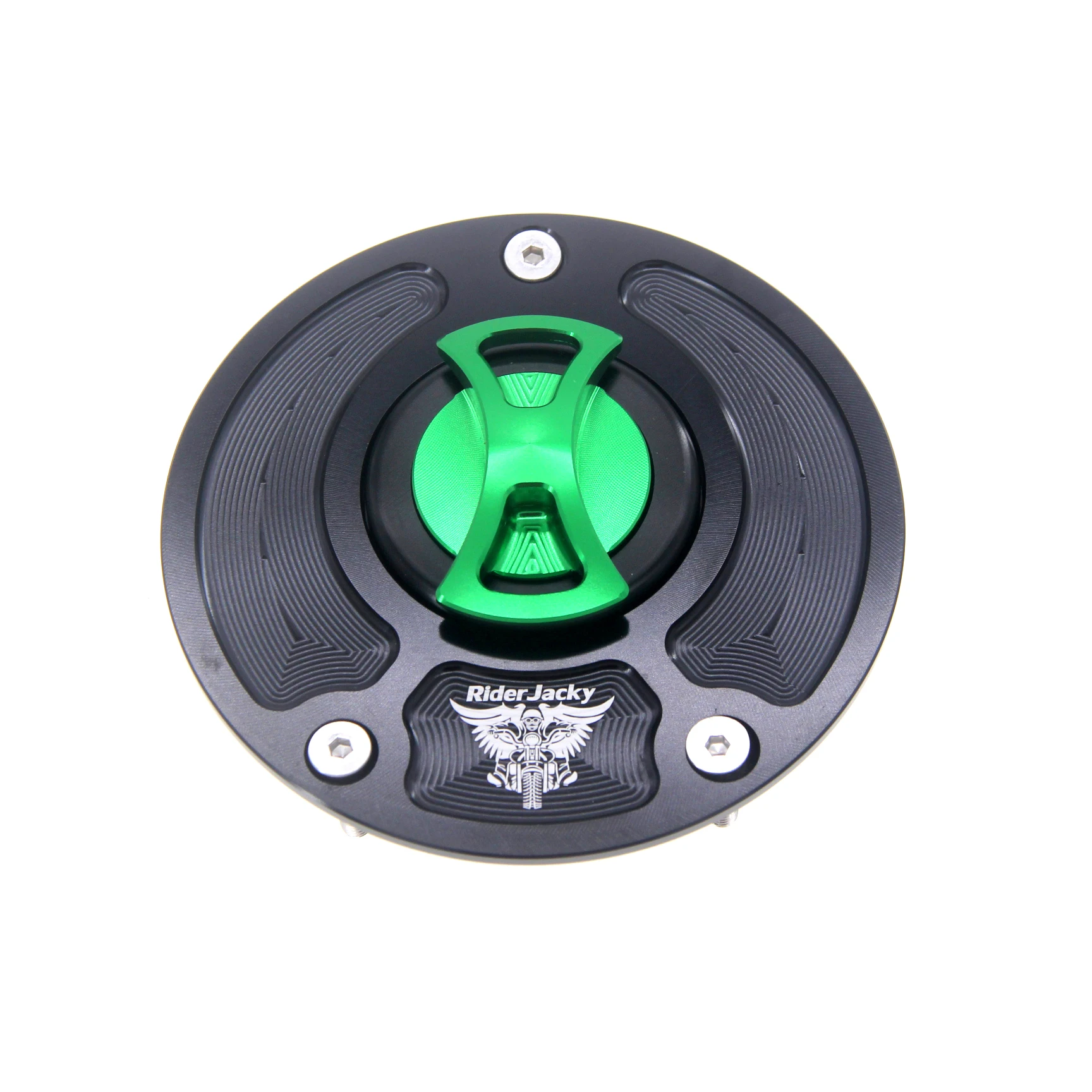 

RiderJacky® Motorcycle Keyless Fuel Gas Tank Cap Cover For kawasaki VERSYS 650 KLE650 2007-2017, VERSYS 1000 KLZ1000 2012-2017