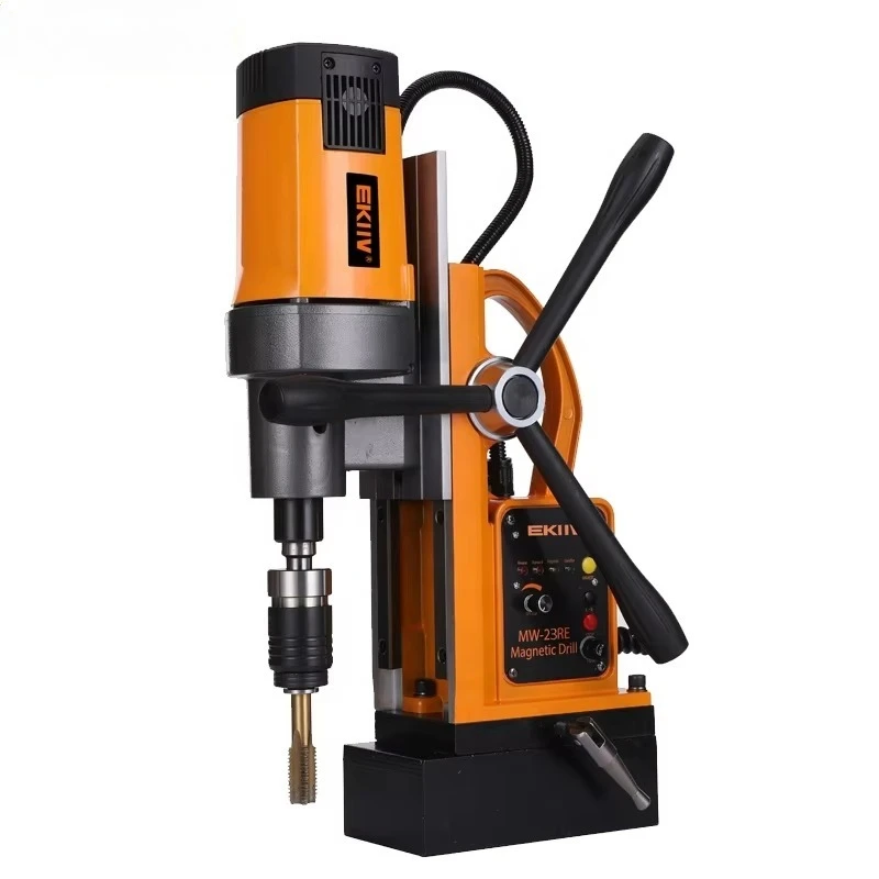 Multi-Function MW-23RE Magnetic Drill and Tapping Machine with Forward/Reverse Rotation for M16 Threads