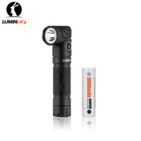 Head flashlight Lumintop L2 Twist flashlight 1300 lumen 650 meters with Headband 18650 battery USB charging magnetic tail torch