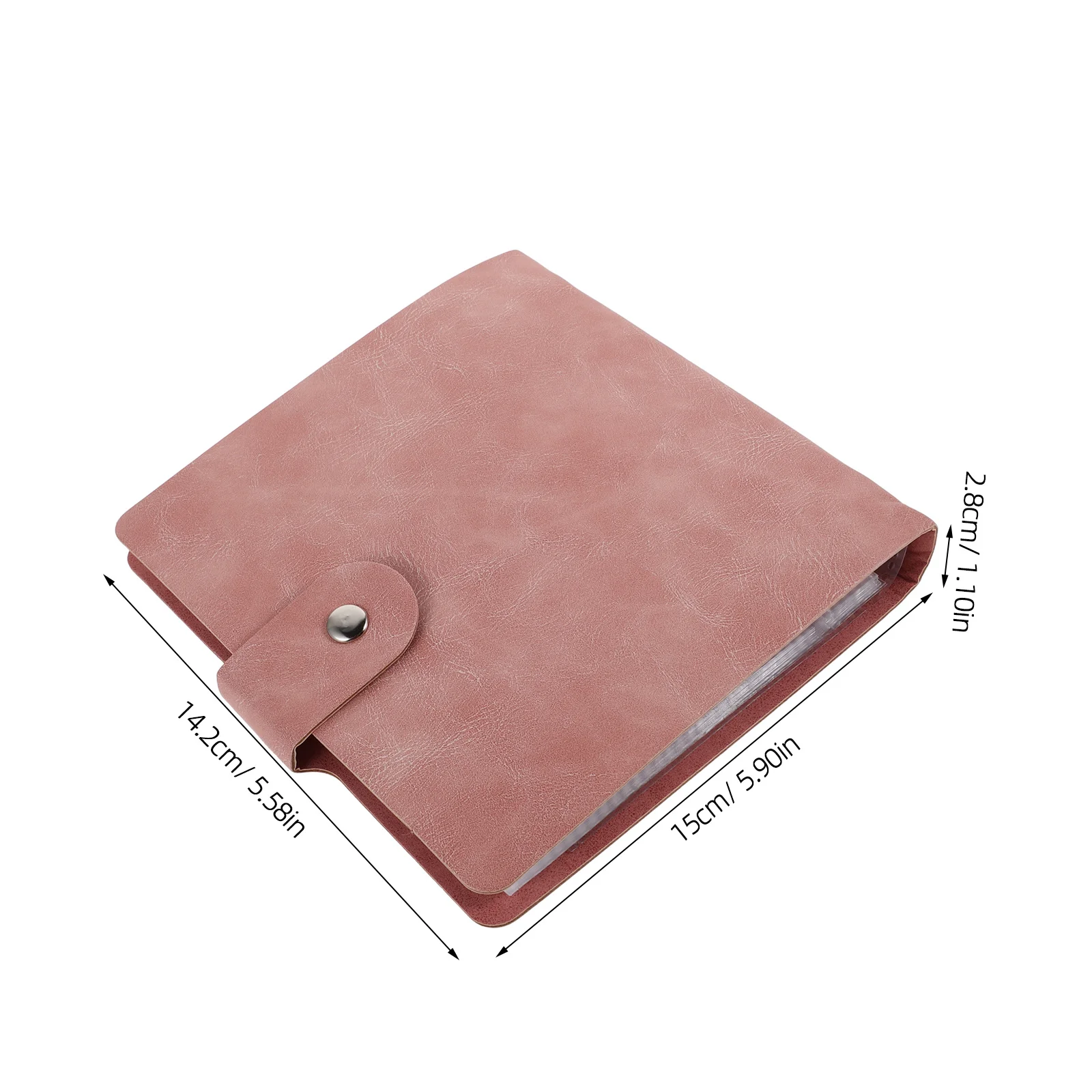 1Set Garden Seed Organizer Binder Fake Seed Storage Organizer 25 Clear Pockets 50 Envelopes for Flower Vegetable