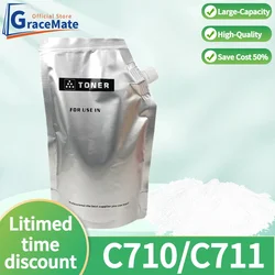 Grace mate 5aa weiße Toner kartusche Pulver nachfüllung kompatibel für oki c710 c711 c711wt c712n Laserdrucker Nachfüll toner