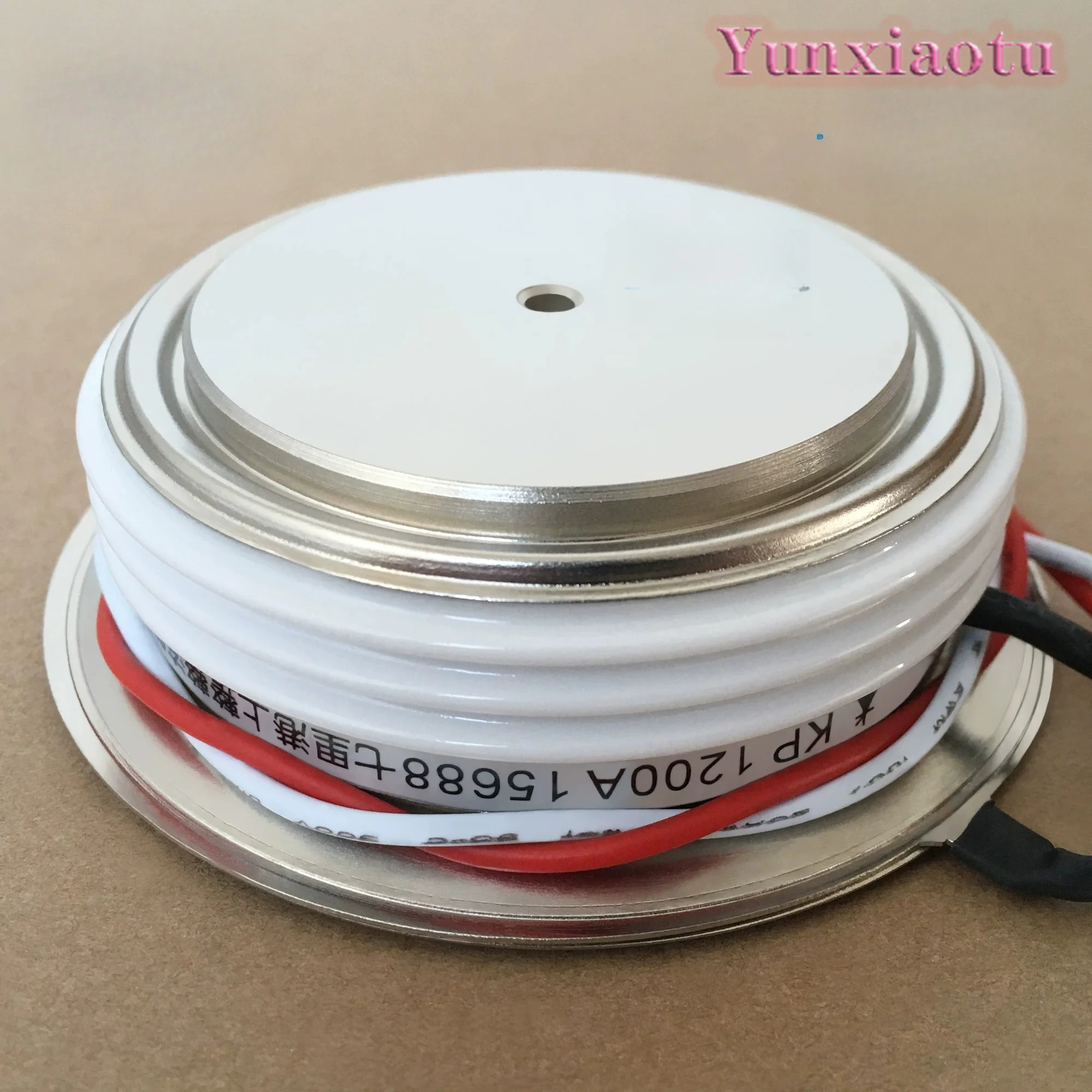 Phase Control Thyristor KP1200A 1200A 1600V Convex Ceramic Package Double Side Cooling for High Power Converter