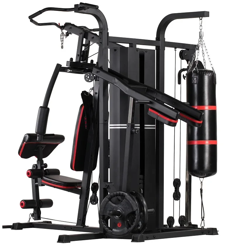 Multifunction Home Gym Set Fitness Equipment Multi Training Exercise Machine