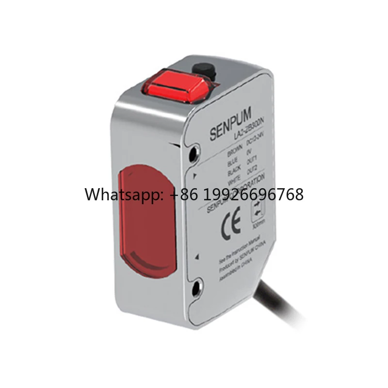 Senpum High Sensitivity BGS Digital Display Laser Triangulation Distance Sensor Detection Laser Photoelectric Sensors