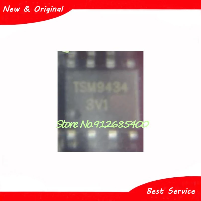 10ชิ้น/ล็อต TSM9434CS RL TSM9434 SOP8ของใหม่และของแท้