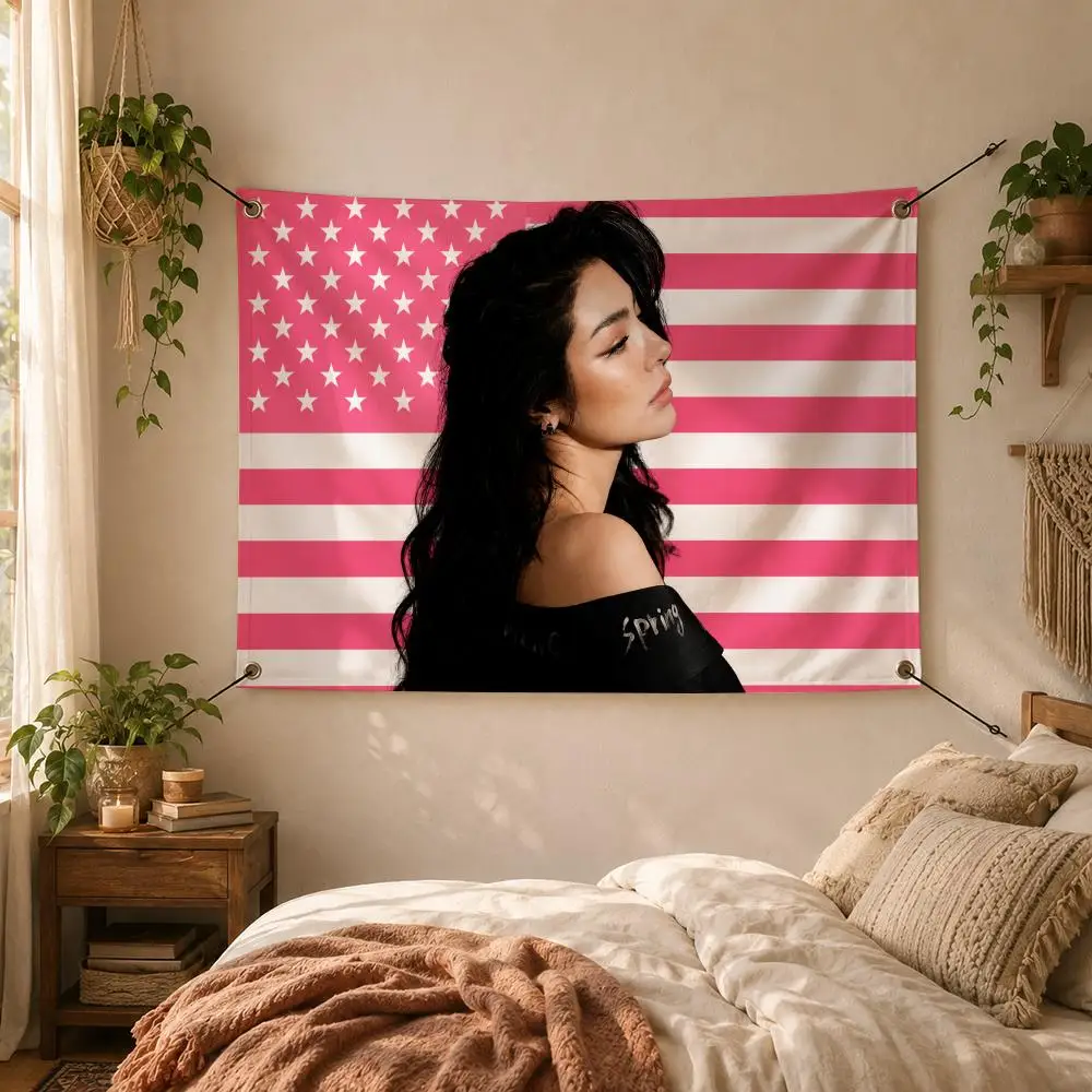 Actress Faye Peraya Malisorn Flags Decorative Flag Banner for Outdoor Garden Yard Camping Party Home Wall Hanging Decor