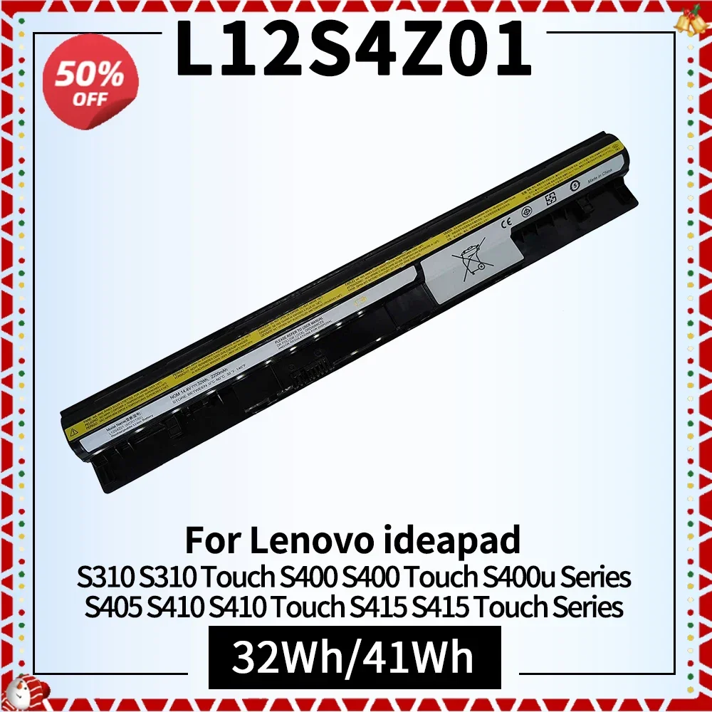 

L12S4Z01 S400 Замена аккумулятора для ноутбука Lenovo Ideapad Touch L12S4L01 L12S4Z01 S300 S300-bni S310 Touch S400 Touch S400u