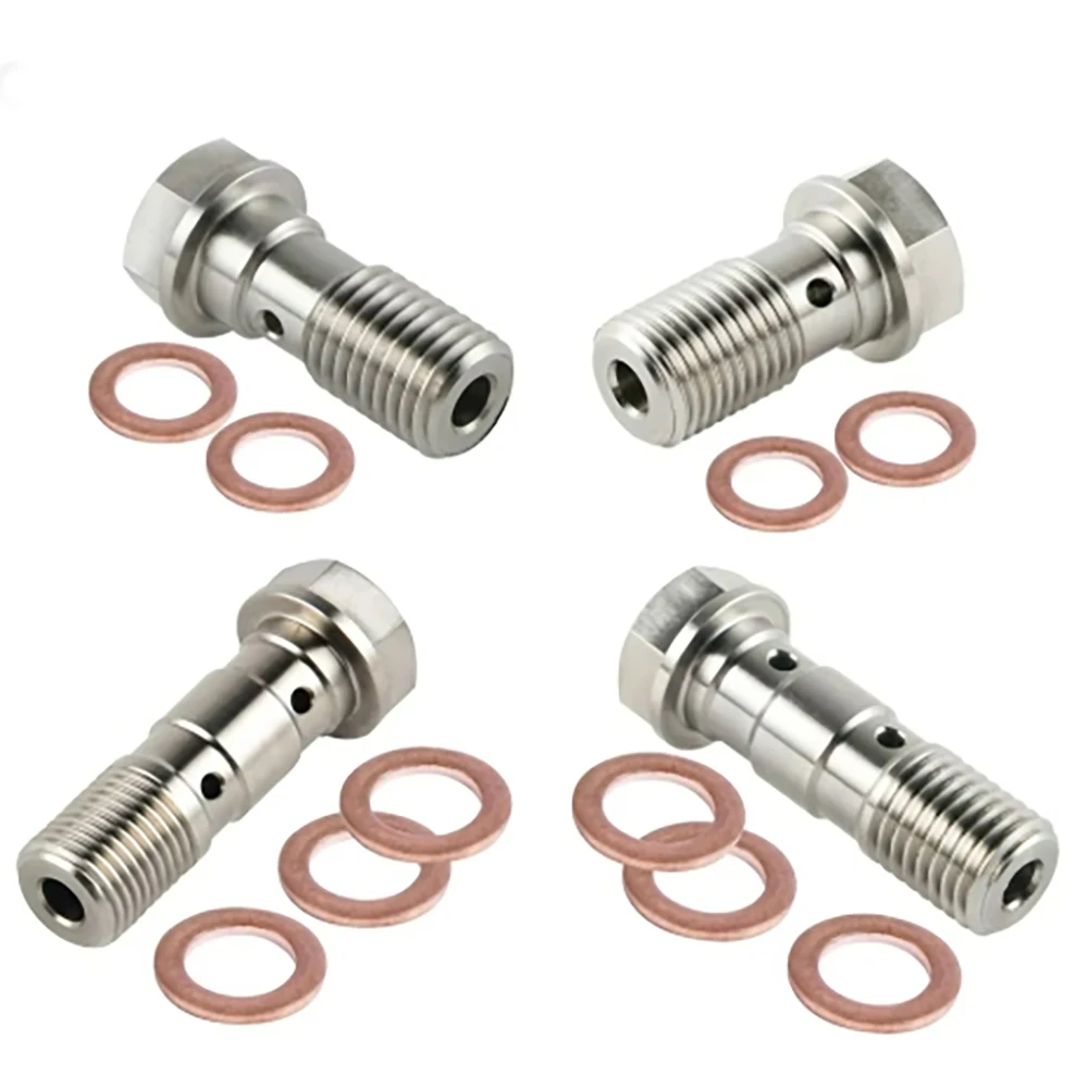 Motorcycle accessories Brake Caliper Banjo Bolt Bleed Screw Nipple M10X1.0MM/1.25MM 304 Stainless Steel for yamaha ktm sherco - Image 6