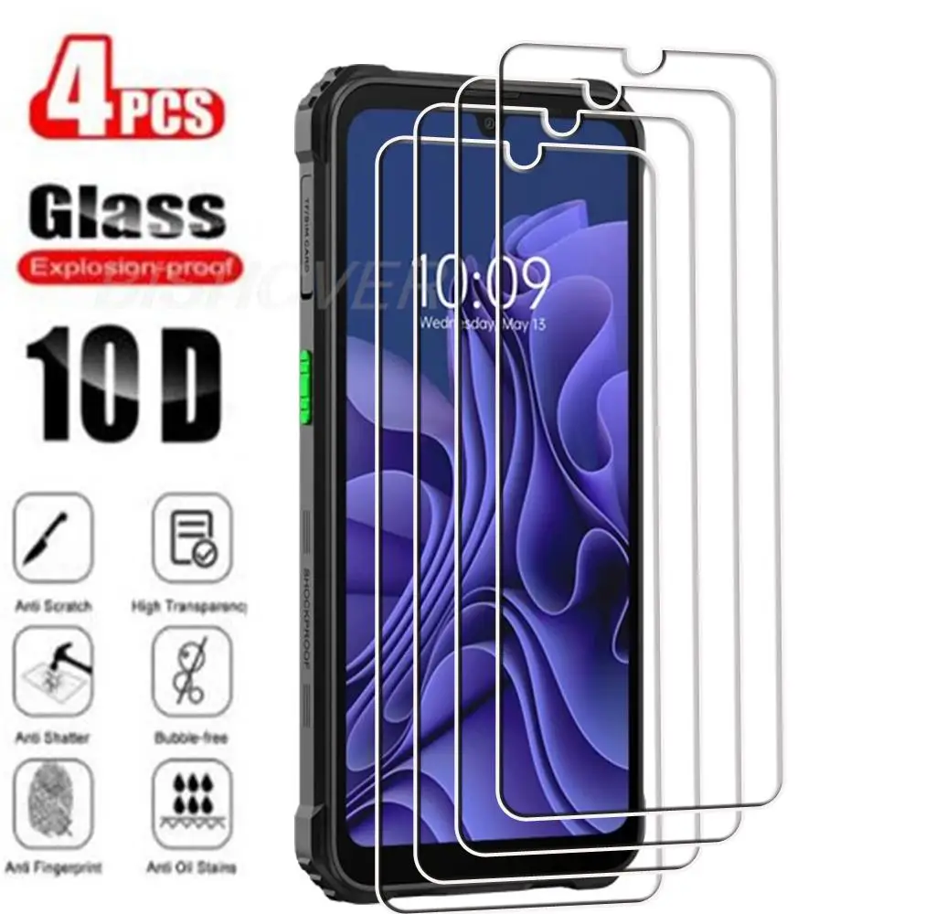 4Pcs Tempered Glass FOR Blackview BV5300 Pro 6.1