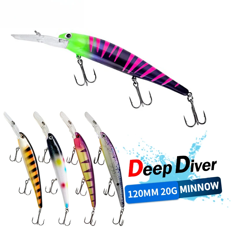 

ALASICKA 20g 120mm Super Magnet Weight System Long Casting New Model Fishing Lures Hard Bait Quality Wobblers Minnow