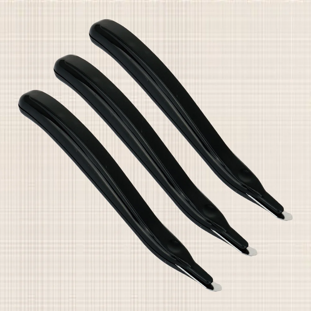 

3pcs Universal Staple Remover Heavy Duty Handheld Nail Puller For Office Home School Use Lightweight Plastic Needle Extractor