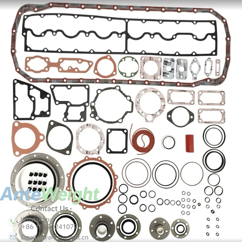 Upper & Lower Engine Gasket Kit 4089478 4025157 4089998 4089479 For Cummins QSM11 L10 Diesel Engine Overhaul Repair Set