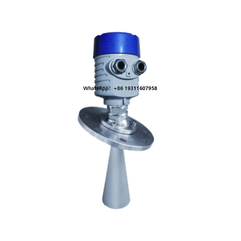 

26 GHz Gauge Radar Level Meter High Frequency radar Liquid Flange Level Gauge Transmitter Cement Silo Radar Level Sensor