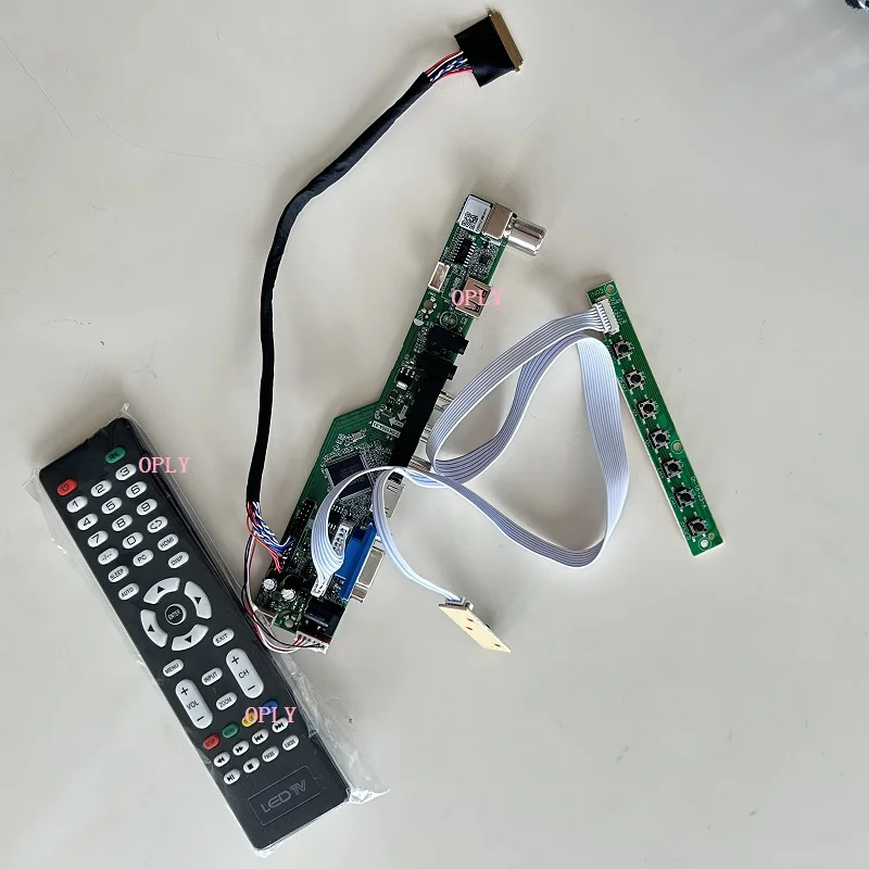 AV VGA TV Controller board kit HDMI-compatible for LG LP173WD1 LP173WD1-TLA1 1600X900 17.3