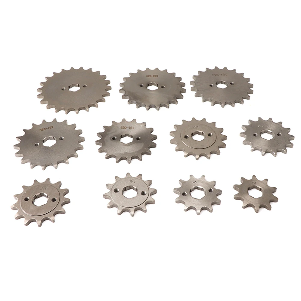 Front Engine 520 20mm 10T 11T 12T 13T 14T 15T 16T 18T 19T 20T Sprocket For Honda Lifan ZongShen YCF ATV Quad Dirt Pit Bike Buggy