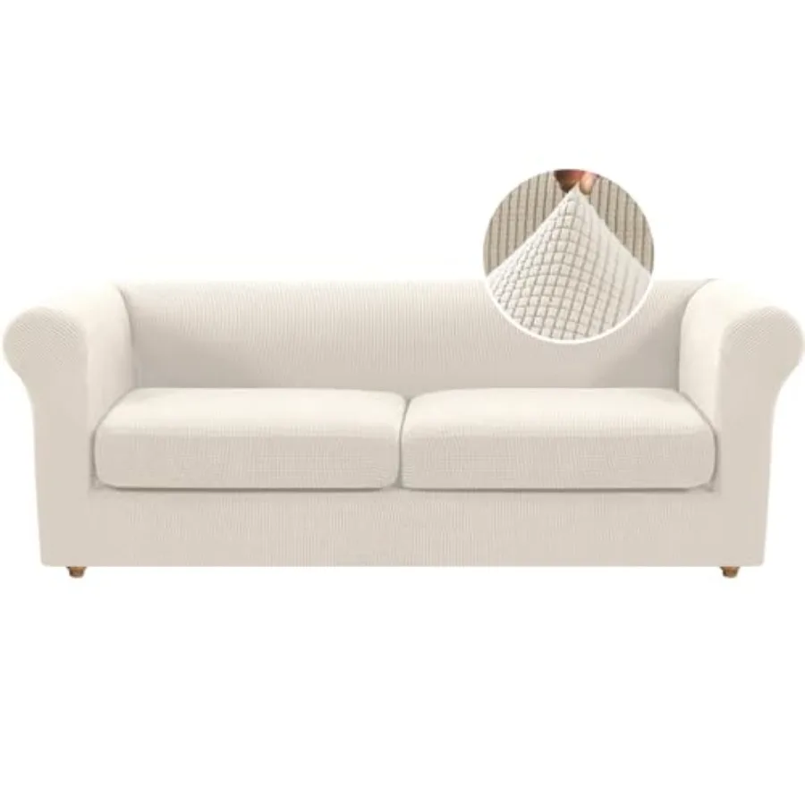 

Комплект из 3 эластичных чехлов для дивана Честерфилд с 2 подушками, в стиле середины века, для глубоких сидений, с эластичным низом